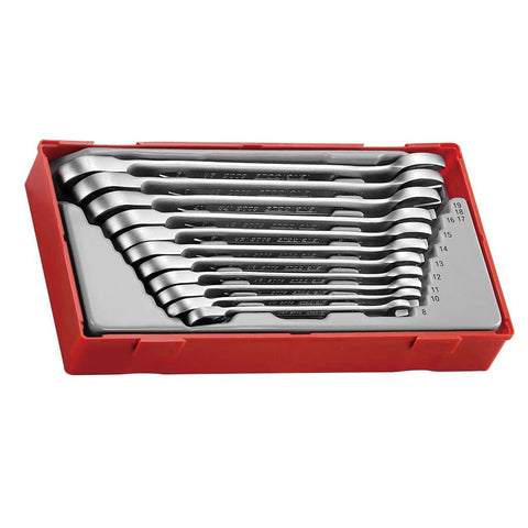 11PC Metric Ratcheting Combination Spanner Tray