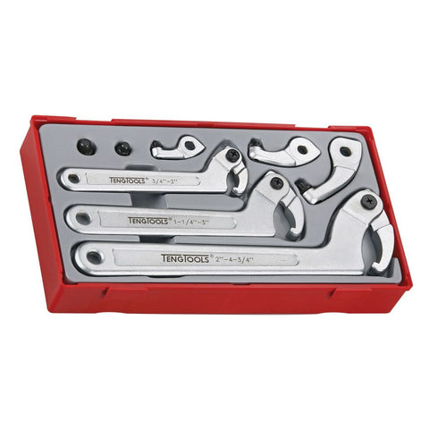 8PC Hook And Pin Wrench Set