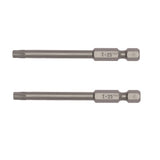 2PC 1/4inch Hex Drive TX25 Torx Bit 70MM