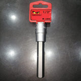 1/2 duim Drive 12 mm Hex Bit Sok 100 mm lank