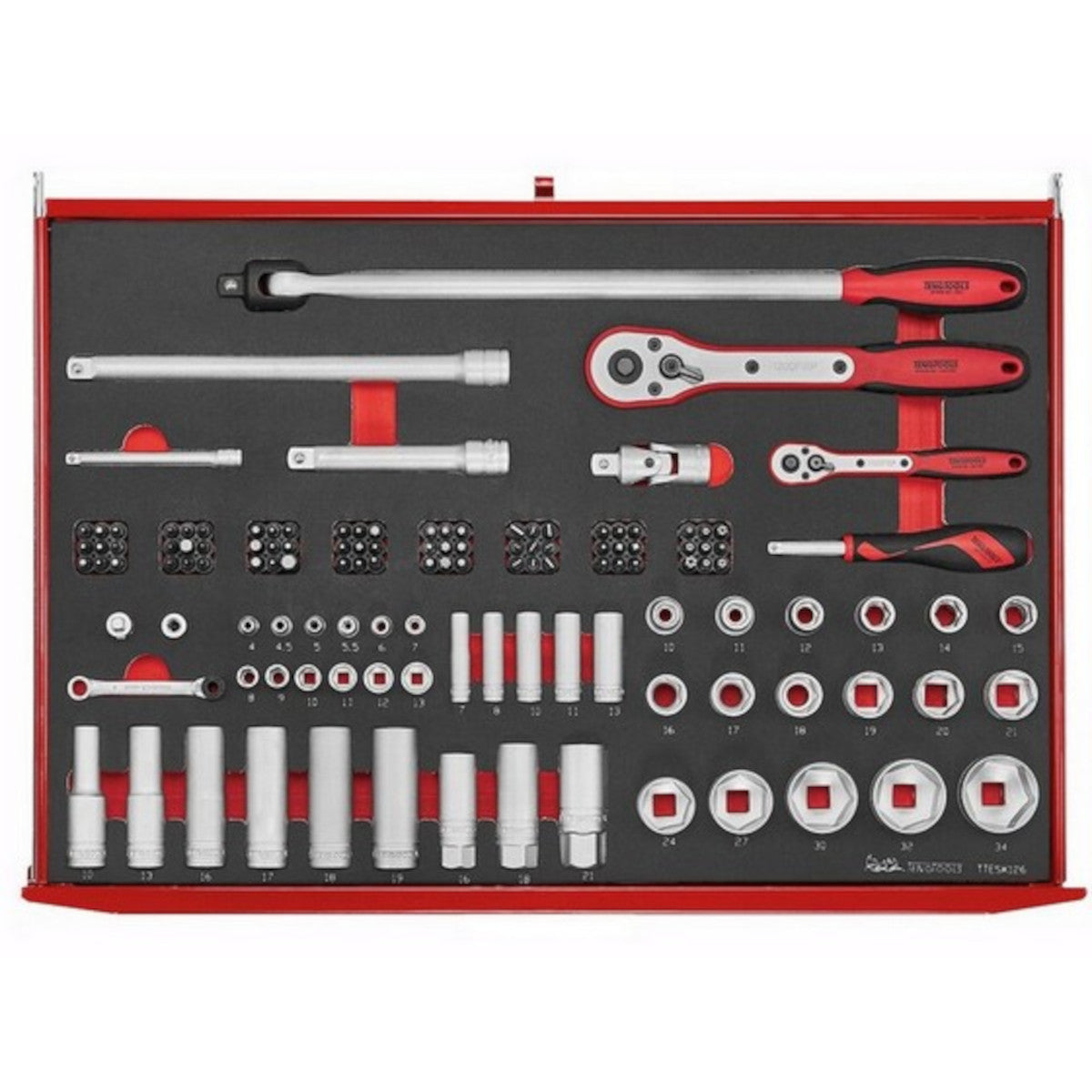 174PC Roller Cabinet Tool Kit with EVA Foam Inserts | Teng Tools South ...