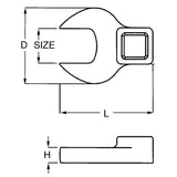 3/8inch Drive Crowfoot Wrench 14MM