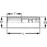 1/4 duim Drive Diep Sok 12mm