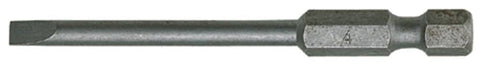 2PC 1/4"Hex 0.8X4.0MM Flat Bit 70MM