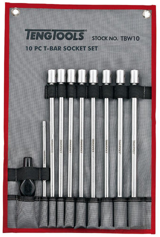 3/8'' Drive T-Bar Deep Metric Socket Set