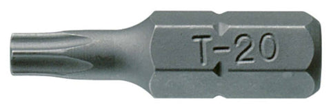 3PC 1/4" Hex Tpx30 Tpx Bit 25MM