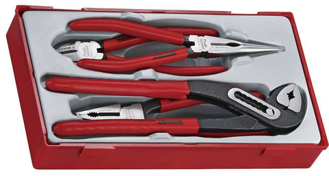 I-4PC Plier Set, I-Vinyl Grip